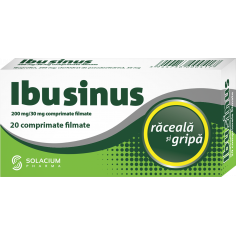 Ibusinus raceala si gripa, 20 comprimate