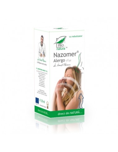 Pro Natura Nazomer Alergo Stop Spray nazal, 30ml - NAS-INFUNDAT - PRO NATURA
