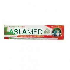 Pasta de dinti pentru afectiuni gingivale si parodontale - AslaMed, 75 ml, Farmec