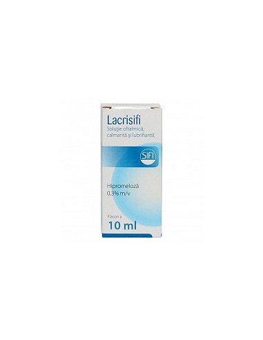 Lacrisifi solutie oftalmica, 10 ml, Sifi - AFECTIUNI-ALE-OCHILOR - SOCIETA' INDUSTRIA FARMACEUTICA ITALIANA S.P.A.