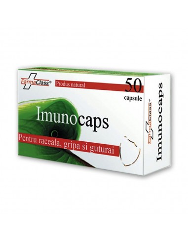 Imunocaps, 50 capsule, FarmaClass - IMUNITATE - FARMACLASS