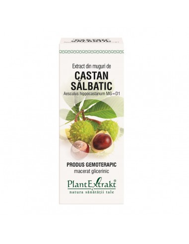 Extract din muguri de Castan salbatic, 50 ml, Plant Extrakt - AFECTIUNI-ALE-CIRCULATIEI - PLANTEXTRAKT