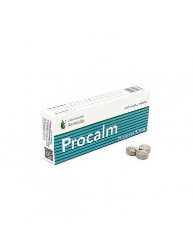 Procalm, 30 comprimate, Remedia - STRES-SI-SOMN - LABORATOARELE REMEDIA