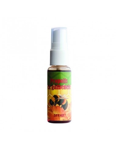 Spray cu propolis si galbenele, 25 ml, Transvital - HERPES-AFTE-SI-LEZIUNI-BUCALE - QUANTUM PHARM