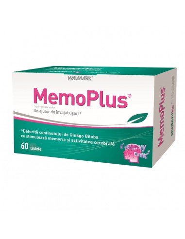 Memo Plus, 60 tablete, Walmark - MEMORIE-SI-CONCENTRARE - WALMARK