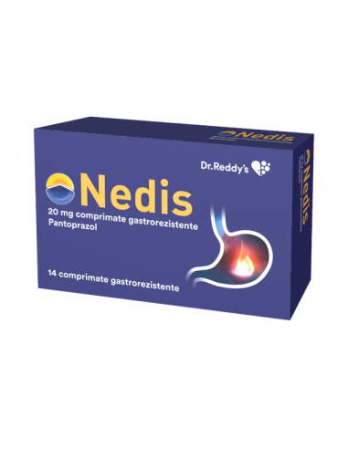 Nedis, 14 comprimate, Dr Reddys - STOMAC-SI-ACIDITATE - DR. REDDYS