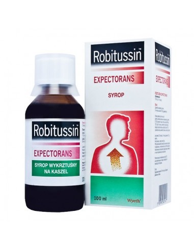 Robitussin Expectorant, 100mg/5ml, -solutie orala, Wyeth - TUSE-CU-SECRETII - GSK SRL OMEGA PHARMA