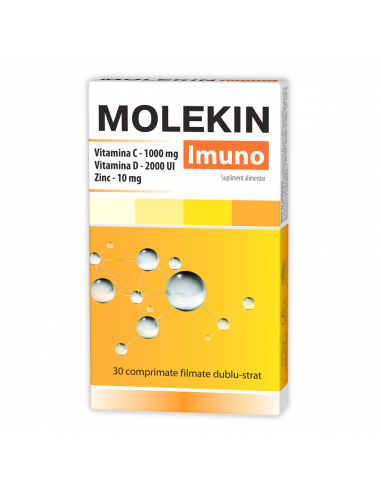 Molekin Imuno, 30 comprimate, Zdrovit - IMUNITATE - ZDROVIT