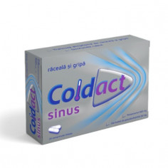 Coldact Sinus 500mg/30mg, 20 comprimate, Terapia