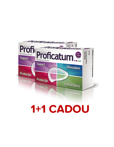 Proficatum 30 cpr+ 30cpr Cadou - HEPATOPROTECTOARE - AFLOFARM