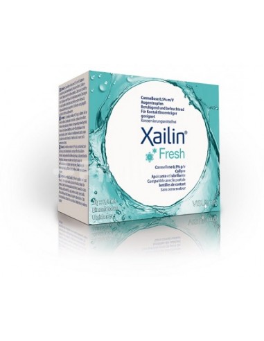 XAILIN FRESH solutie oftalmica 0.4 ml, 30monodoze, VISUfarma - AFECTIUNI-ALE-OCHILOR - VISUFARMA