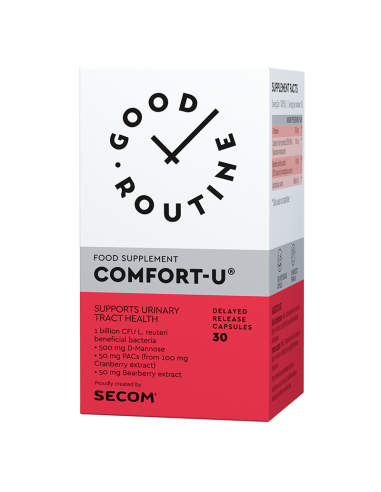 Secom Good Routine Comfort-U, 30 capsule vegetale - INFECTII-URINARE - SECOM