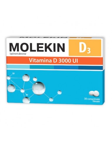 Zdrovit Molekin D3, 30 comprimate fimate -  - ZDROVIT