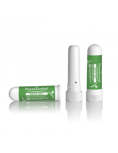 Respiratory Inhalator Nazal cu 19 uleiuri esentiale, 1ml, Puressentiel -  - PURESSENTIEL