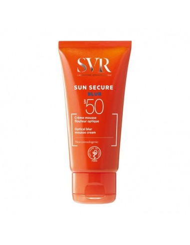 Crema spuma cu efect optic Sun Secure Blur SPF 50, 50 ml, SVR - PROTECTIE-SOLARA-ADULTI - SVR
