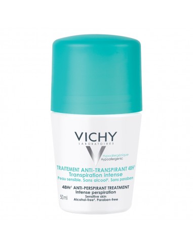 Deodorant roll-on antiperspirant cu parfum 48h, 50 ml, Vichy -  - VICHY