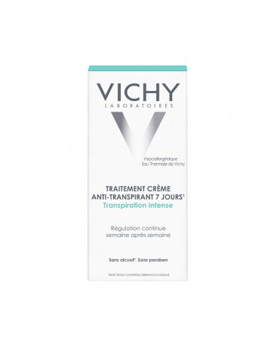 Deodorant crema tratament impotriva transpiratiei abundente cu eficacitate 7 zile, 30 ml, Vichy - DEODORANTE-SI-ANTIPERSPIRANTE - VICHY