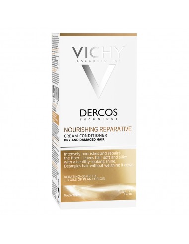 Balsam nutrireparator pentru par uscat si degradat Dercos, 150 ml, Vichy -  - VICHY