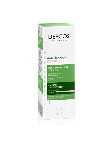 Sampon anti-matreata pentru scalp sensibil Dercos Sensitive, 200 ml, Vichy - ANTIMATREATA - VICHY