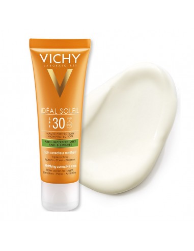 Crema corectoare matifianta 3 in 1 SPF 30 Ideal Soleil, 50 ml, Vichy - PROTECTIE-SOLARA-ADULTI - VICHY