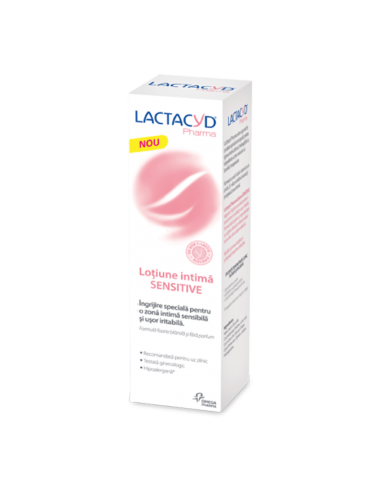 Lactacyd  lotiune intima Sensitive, 250ml - INGRIJIRE-INTIMA - GSK SRL OMEGA PHARMA