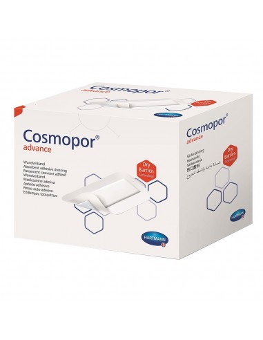 Plasturi Cosmopor Advance, 10/6cm, 10 plasturi, Hartmann - FESI-PLASTURI-SI-PANSAMENTE - HARTMANN