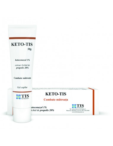 Keto-Tis gel capilar, 50 g, Tis - ANTIMATREATA - TIS FARMACEUTIC