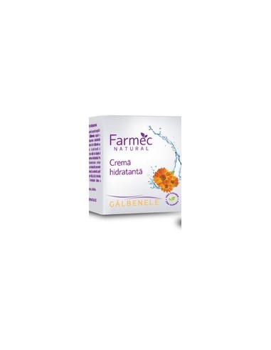2570 Farmec Natural - Crema hidratanta Galbenele, 50ml