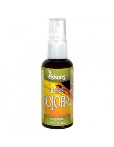Ulei de Jojoba, 50 ml, Adams Vision - ULEI-CORP - ADAMS VISION