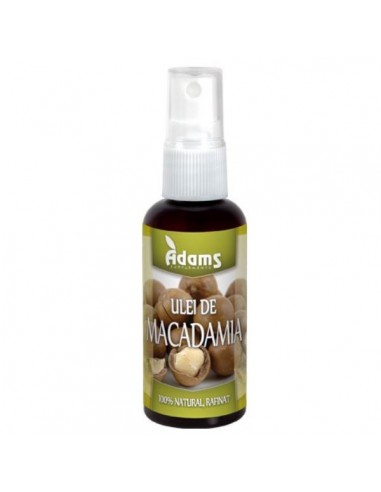 Ulei de Macadamia, 50 ml, Adams Vision - ULEI-CORP - ADAMS VISION