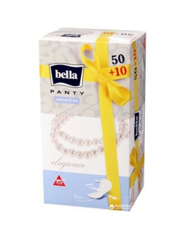 Absorbante zilnice Bella Panty Sensitive Elegance 50+10 buc - INGRIJIRE-INTIMA - BELLA