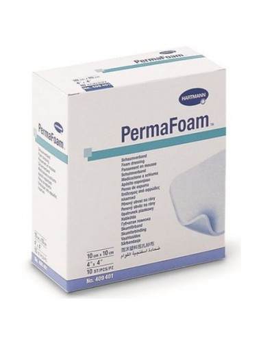 Pansament PermaFoam cavity 10x10cm, 10buc/cutie, Hartmann - COMPRESE - HARTMANN