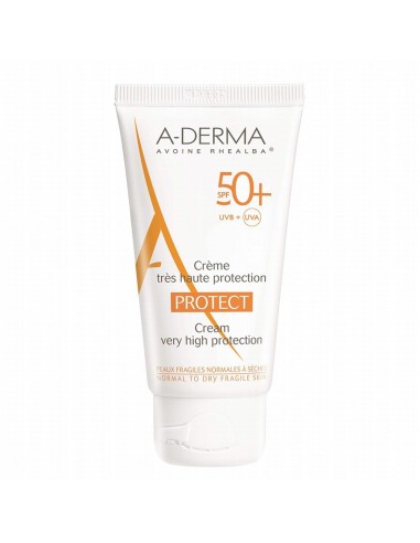 Aderma Protect Crema SPF 50+, 40ML - PROTECTIE-SOLARA-ADULTI - A-DERMA