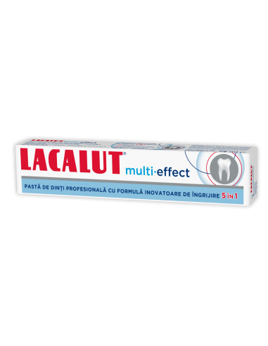 Pasta de dinti Lacalut Multi-effect, 75 ml - PASTA-DE-DINTI - LACALUT