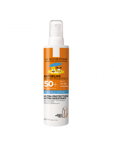 Spray invizibil pentru copii cu SPF 50+ Anthelios Dermo-Pediatrics, 200 ml, La Roche-Posay - PROTECTIE-SOLARA-COPII - LA ROCHE-POSAY