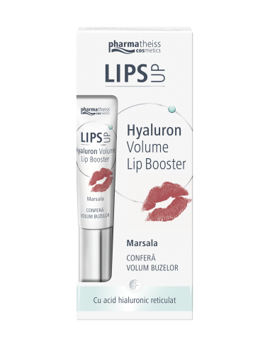 Lips Up Hyaluron Volume Lip Booster Marsala, 7 ml, Zdrovit - INGRIJIRE-BUZE - ZDROVIT