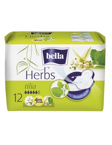 Absorbante Bella Herbs Tei,  12 bucati -  - BELLA