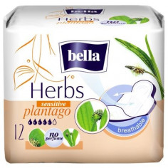 Absorbante Bella Herbs Sensitive Patlagina, 12 buc