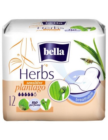 Absorbante Bella Herbs Sensitive Patlagina, 12 buc - INGRIJIRE-INTIMA - BELLA