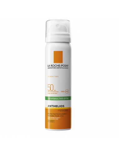 Spray cu efect matifiant invizibil pentru fata SPF 50 Anthelios, 75 ml, La Roche-Posay - PROTECTIE-SOLARA-ADULTI - LA ROCHE-POSAY
