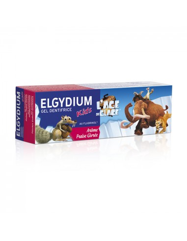 Elgydium Pasta de dinti pentru copii cu aroma de capsuni Ice Age, 2-6 ani, 50 ml - PASTA-DE-DINTI - ELGYDIUM