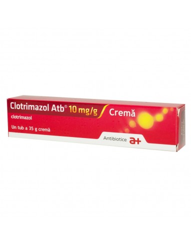 Clotrimazol crema, 35 g, Antibiotice SA -  - ANTIBIOTICE