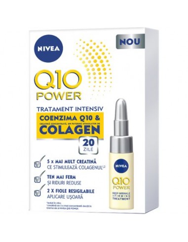 Nivea Q10 Power Tratament Fiole, 2x6.5ml - ANTIRID - NIVEA