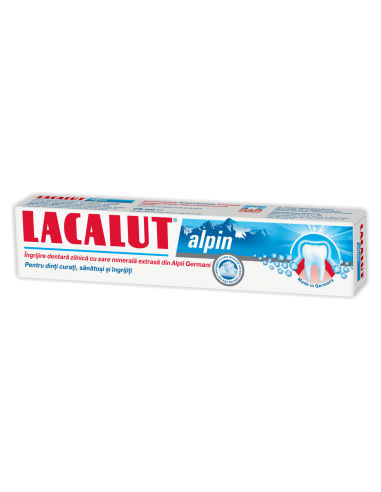 Pasta de dinti Lacalut Alpin, 75 ml - PASTA-DE-DINTI - LACALUT