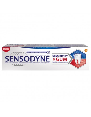 Sensodyne Pasta Dinti Sensitivity and Gum, 75ml - PASTA-DE-DINTI - SENSODYNE