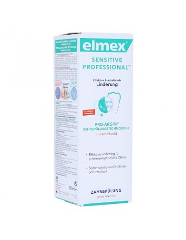Elmex Apa de Gura Sensitive Professional, 400ml - APA-DE-GURA - ELMEX