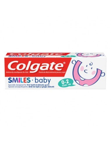 Pasta de dinti Colgate Kids 0-2 ani, 50ml - PASTA-DE-DINTI - COLGATE
