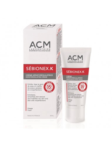 ACM Sebionex K Crema Antiacnee, 40ml - ACNEE - ACM