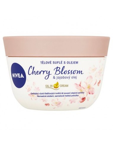 Nivea Cherry Blossom& Jojoba Oil crema pentru corp, 200ml - CREME-SI-LOTIUNI - NIVEA