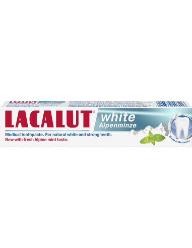 Pasta de dinti Lacalut White Alpenminze, 75ml - PASTA-DE-DINTI - LACALUT